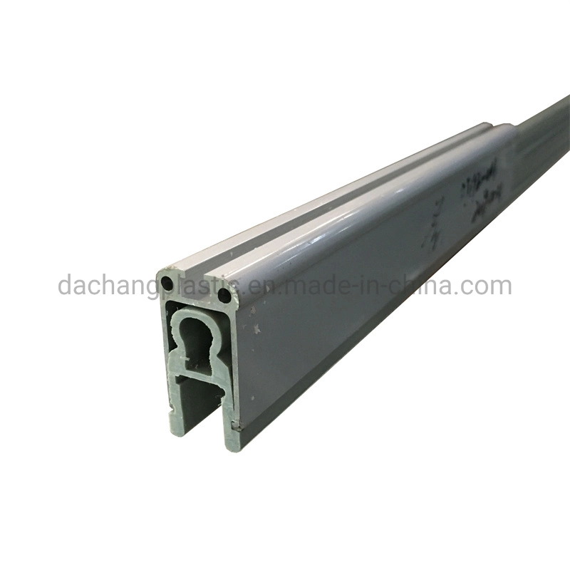 Custom Rigid U PVC Extrusion Plastic Profile Strip Thick Grey ABS PE PS PP TPE PC PMMA Extruded Channel Thick Groove Insulator in Dongguan