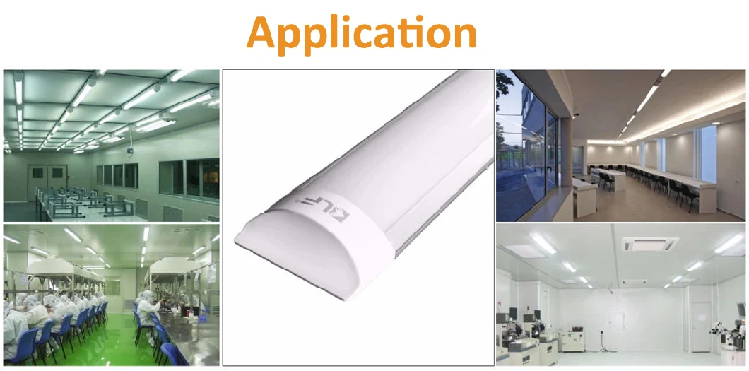 18W LED Linear Batten Light Low Price for Office Classroom Conference Room